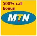 mtn2mtn 500% call bonus