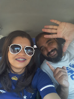 Yasmin (eu) e Fábio Militão - Arquivo Pessoal