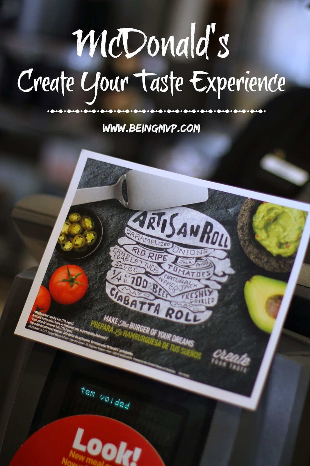 being mvp mcdonald s create your taste burger giveaway