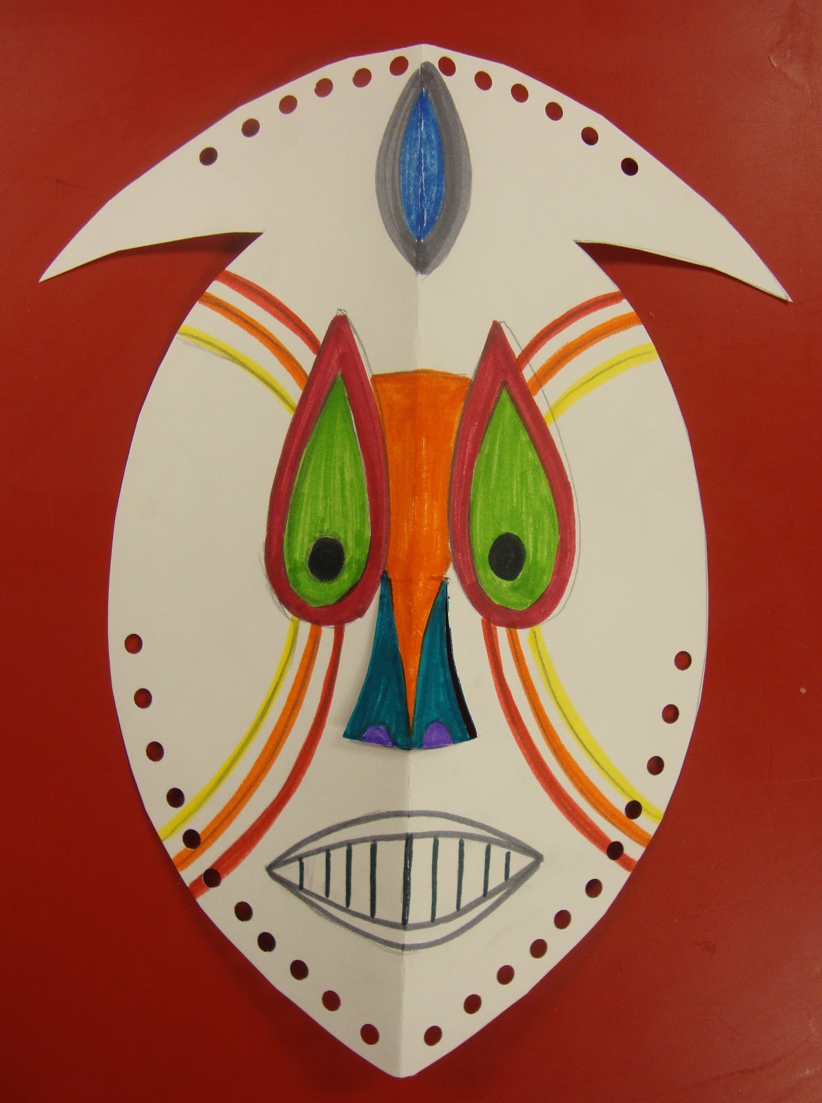 African mask essay picture