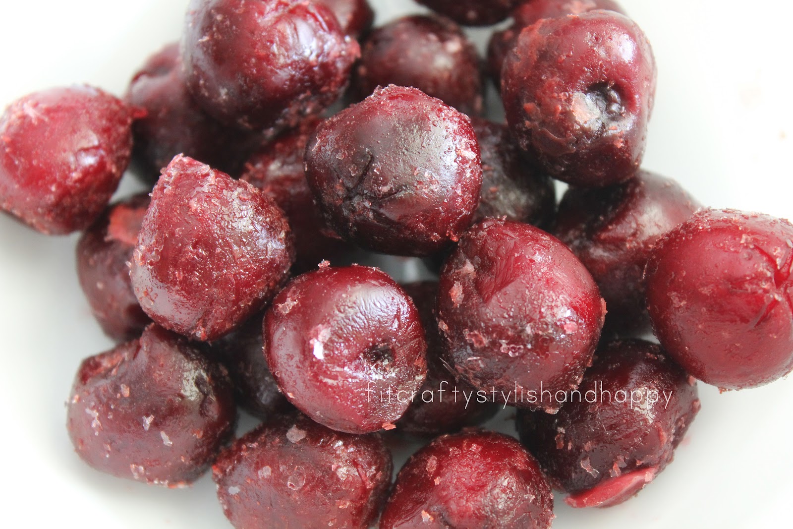 Fit, Crafty, Stylish and Happy Cherry Vanilla Protein Shake