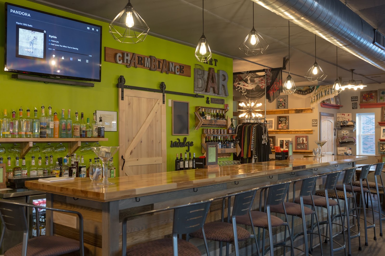 Thrive Architects, Llc Charmbiance Art Bar and Lounge Ribbon Cutting