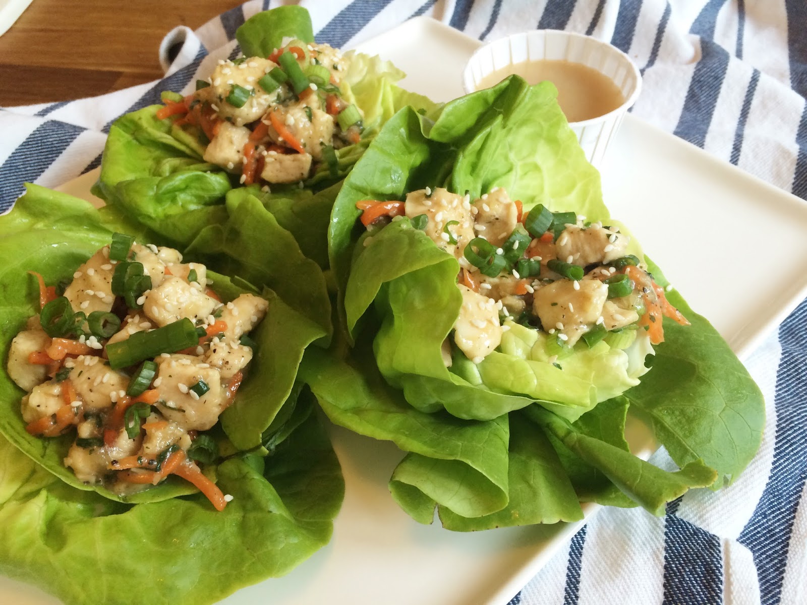 Just A Darling Life Asian Chicken Lettuce Cups