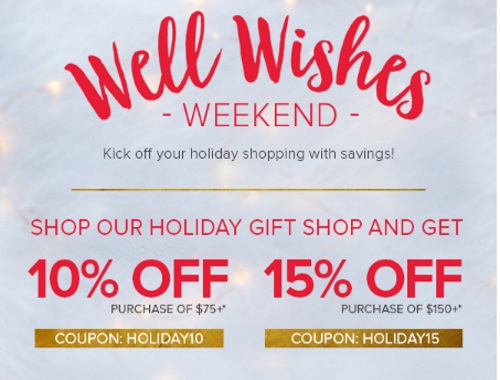 Well.ca Well Wishes Weekend Up To 15% Off Well.ca Well Wishes Weekend Up To 15% Off