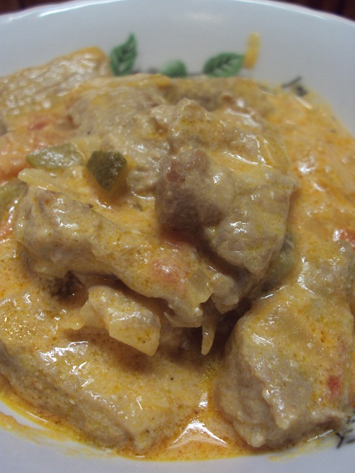 Tocana de carne cu smantana