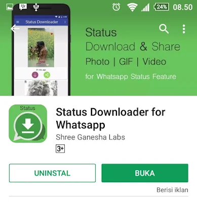 aplikasi download status whatsapp