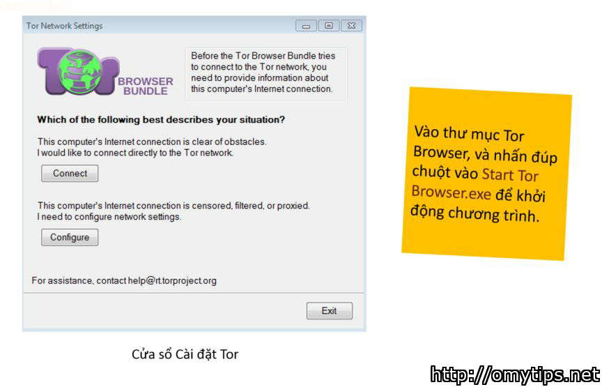 Hướng dẫn cài đặt Tor - Trình duyệt an toàn nhất thế giới Hướng dẫn cài đặt Tor - Trình duyệt an toàn nhất thế giới