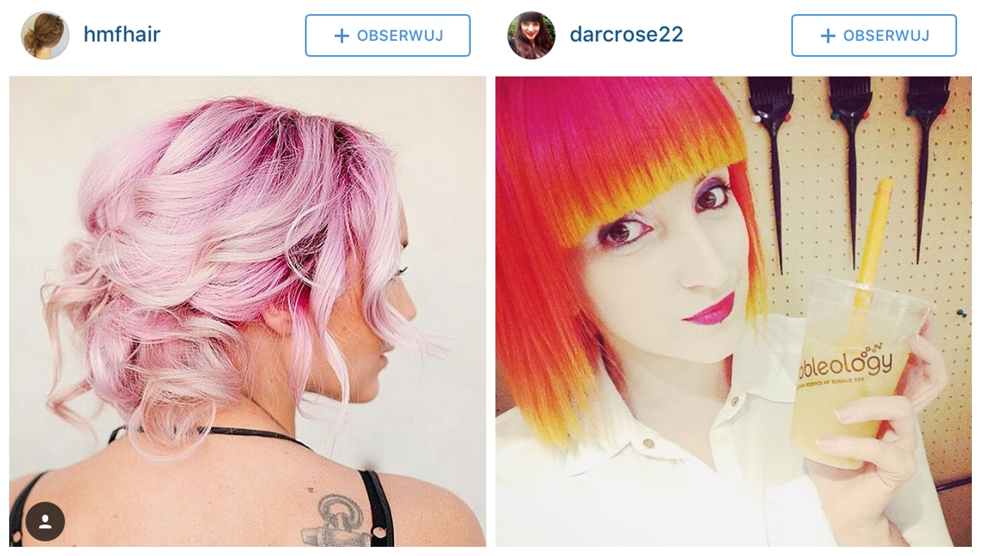 Ombre Na Włosach Długich I Krótkich Ombre Blond Rude I Kolorowe