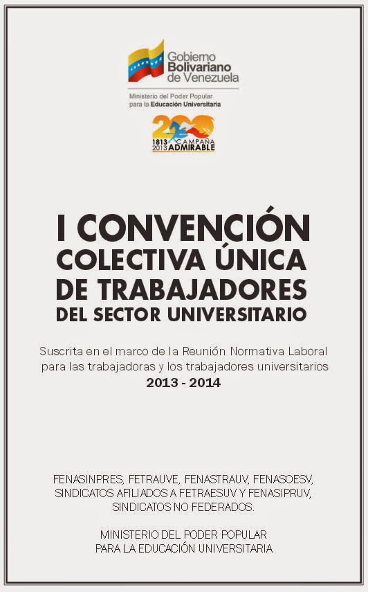 Click para Ver Documento Oficial de la I CCU Trabajadores del Sector Universitario