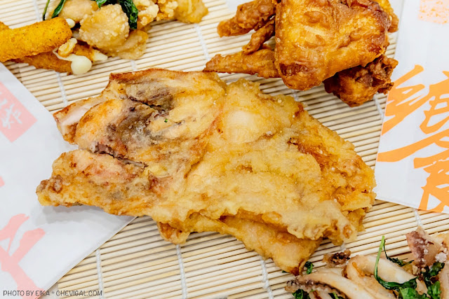 饗炸炸物食堂北屯總店新開幕！獨門醬料蒜香好涮嘴，炸湯圓、炸皮蛋、炸湯翅超人氣！