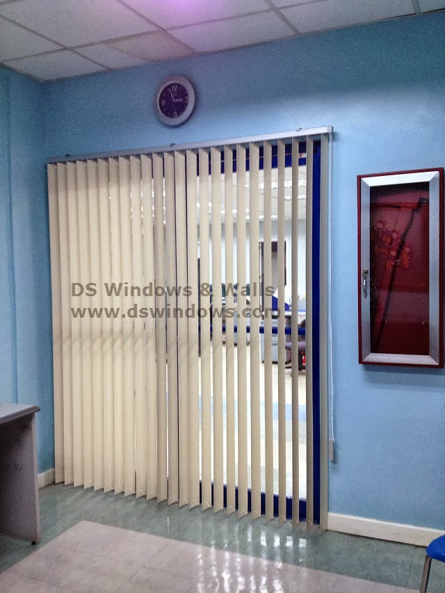 PVC Vertical Blinds for Glass Door Muntinlupa City, Philippines