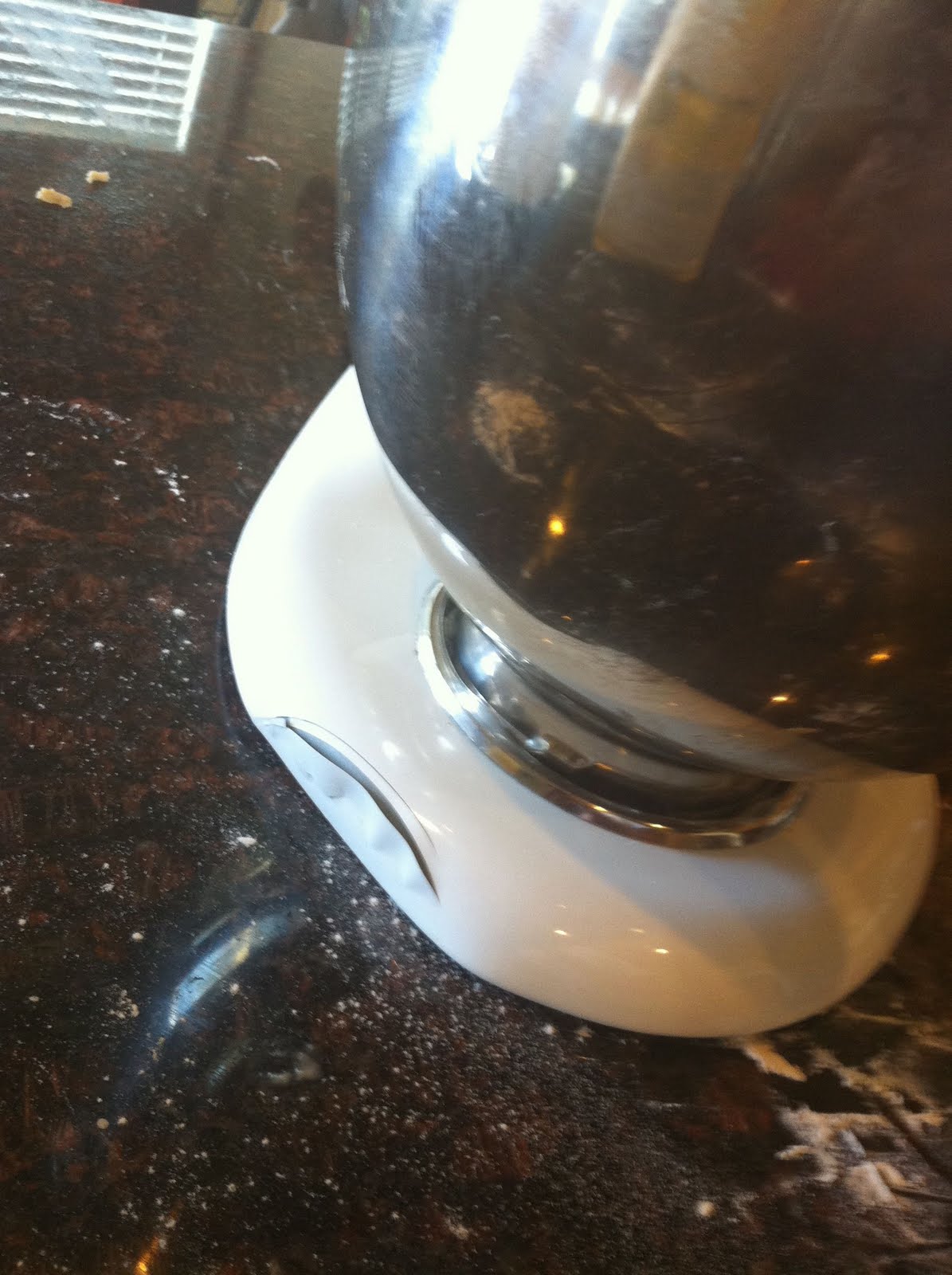 My Kitchen Aide Mixer Fell Off Of Counter My Kitchen Aide Mixer Fell Off Of Counter