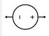 Source Symbol - DC Voltage Source