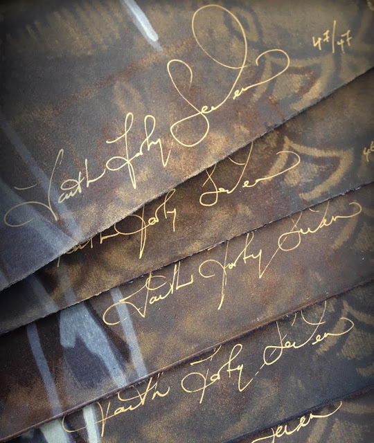 "Mysterium Tremendum Et Fascinans" Limited Edition Screen Print By Faith47 For StreetArtNews. 4