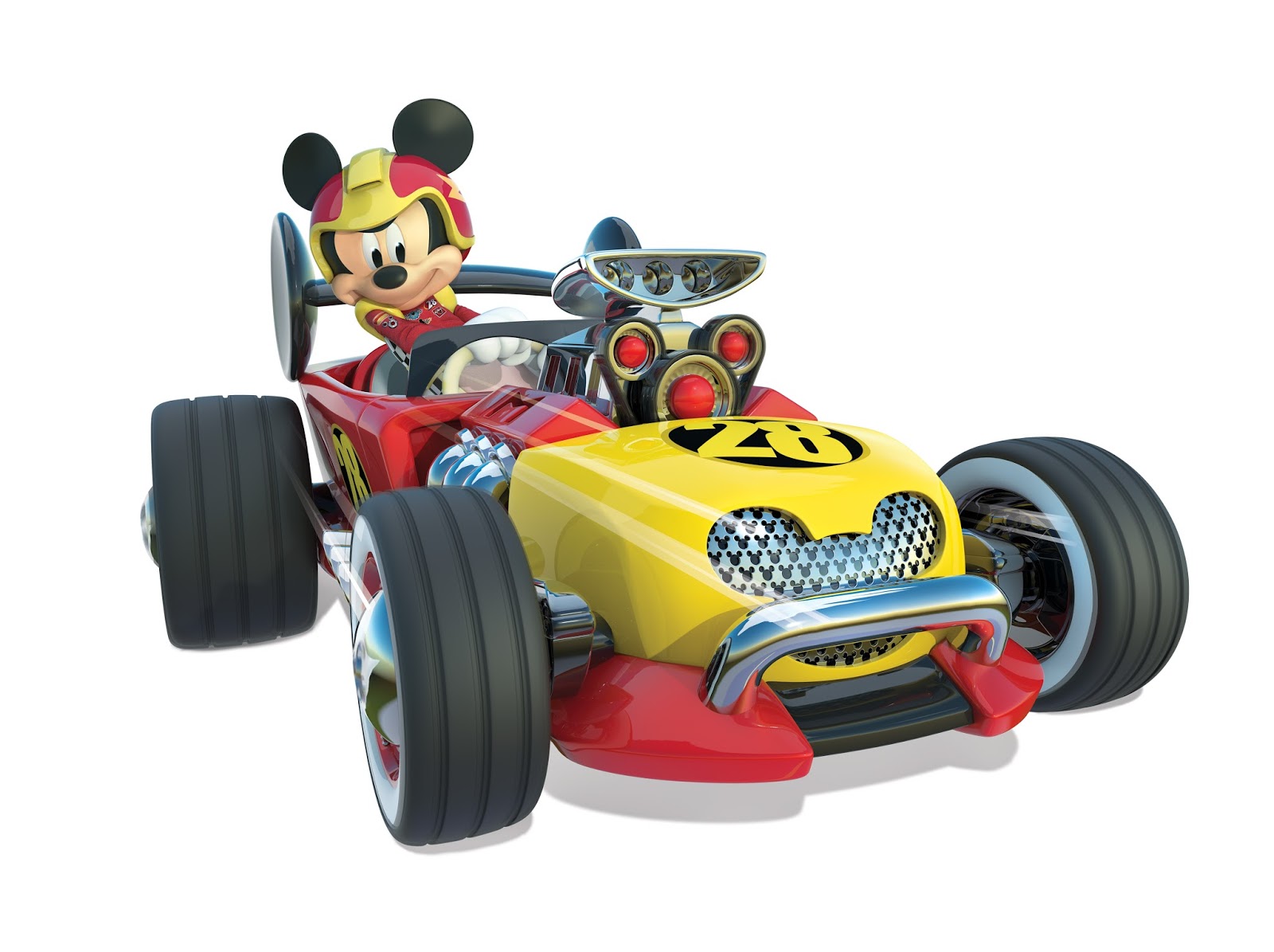 MICKEY MOUSE AND THE GANG REV UP FOR THE LATEST ACTION