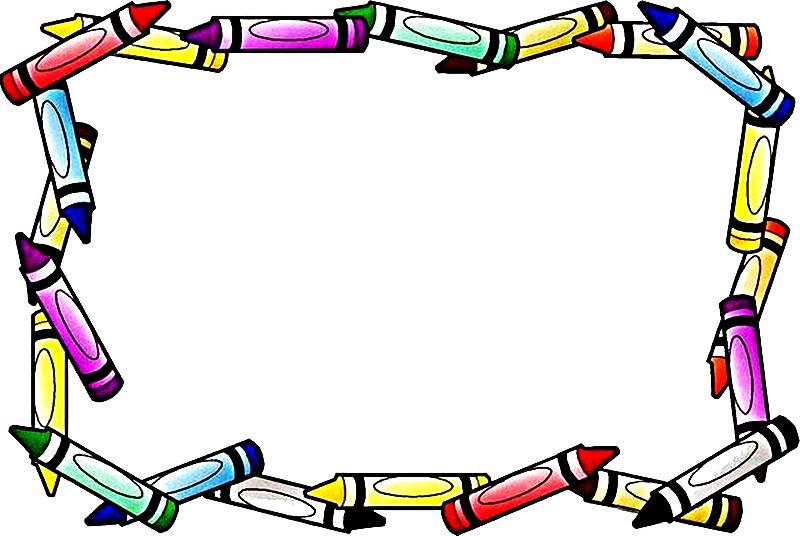 Muitas bordas coloridas para preparar capas de caderno, projetos