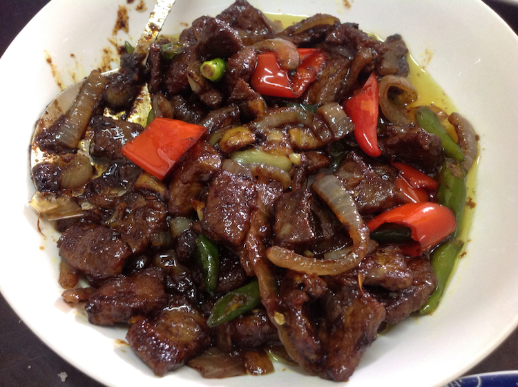 Resepi Daging Masak Lada Hitam Dengan rasanya yang masin