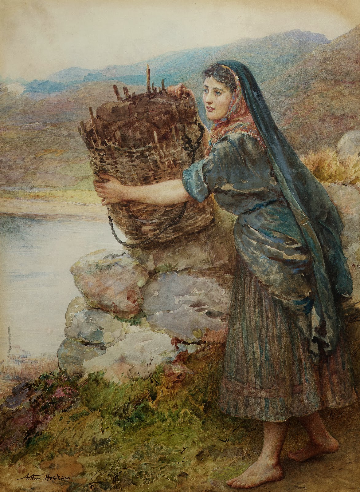 Victorian British Painting: Arthur Hopkins