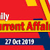 Kerala PSC Daily Malayalam Current Affairs 27 Oct 2019
