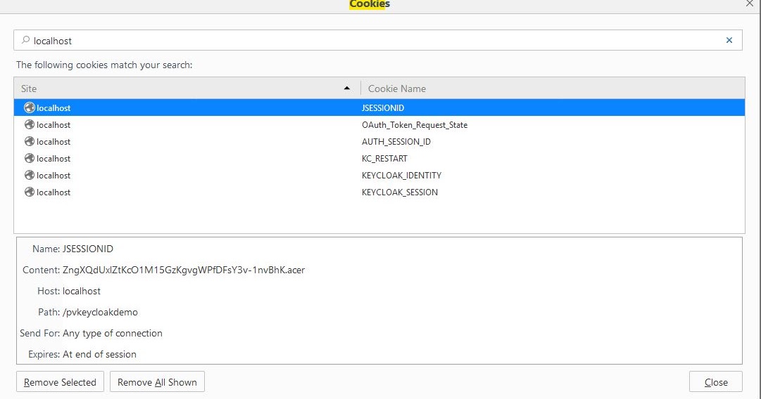 Java mon amour Keycloak, cookies and principal