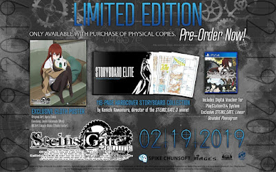 Steins Gate Elite Limited Edition Features
