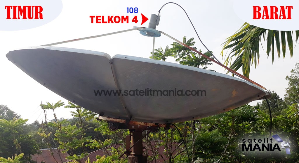 Cara Tracking Dan Lock Satelit Telkom 4