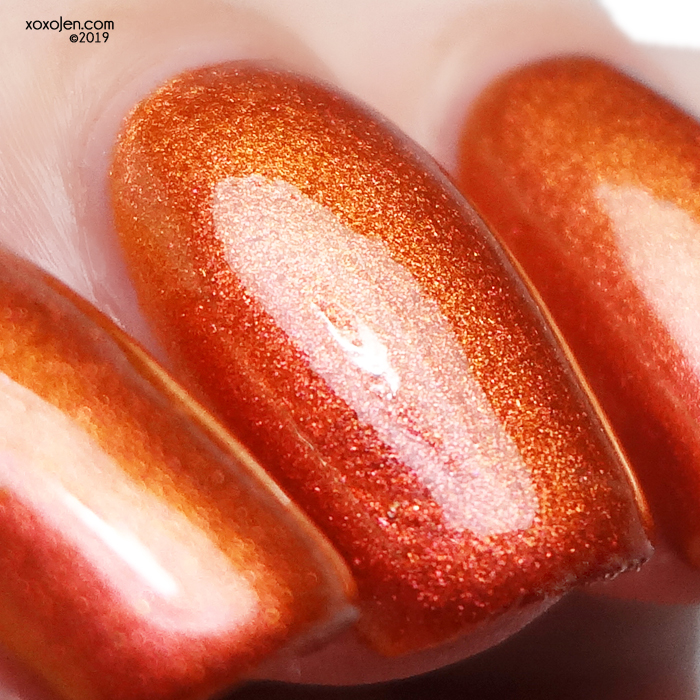 xoxoJen's swatch of kbshimmer Spice Things Up