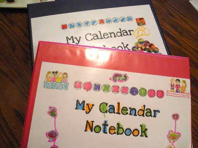 Paper Tape & Pins: Daily Calendar Notebook