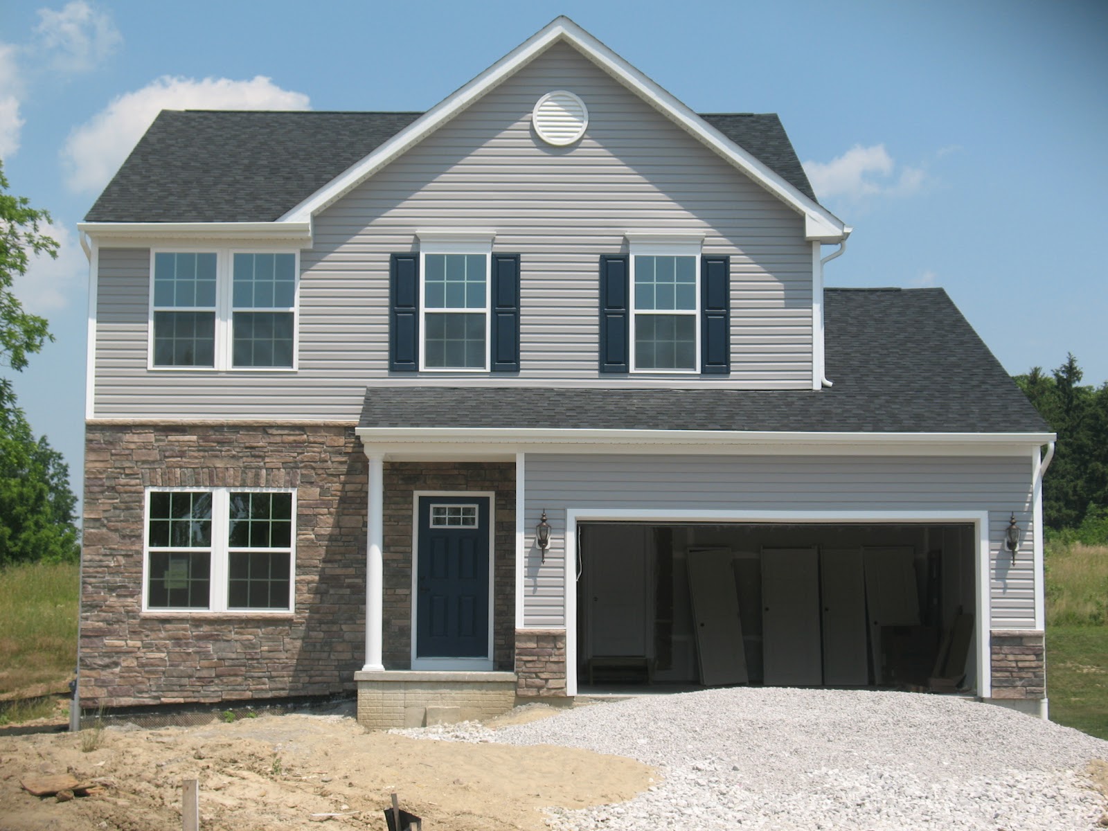 Our View From Above Building a Milan Exterior Choices