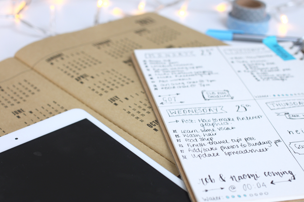Alternatives To Bullet Journalling | www.hannahemilylane.com