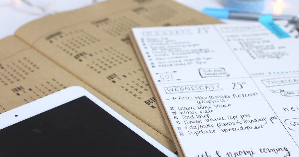 hannahemilylane Alternatives To Bullet Journalling