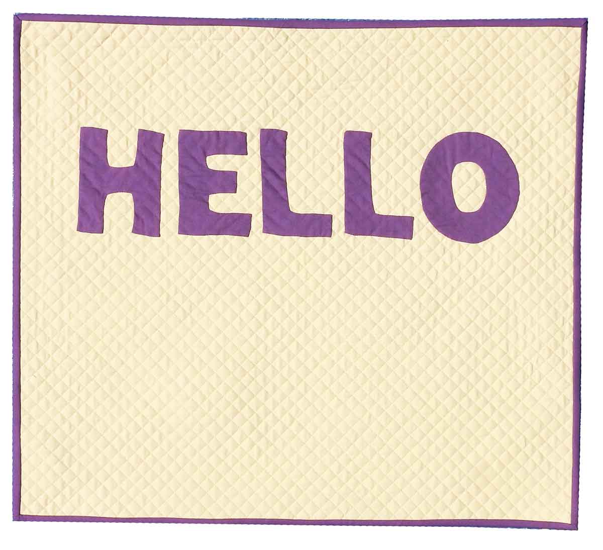 Quilt & Bitch Show + Tell Words Series