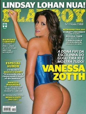 Revista Playboy Vanessa Zotth Janeiro 2012