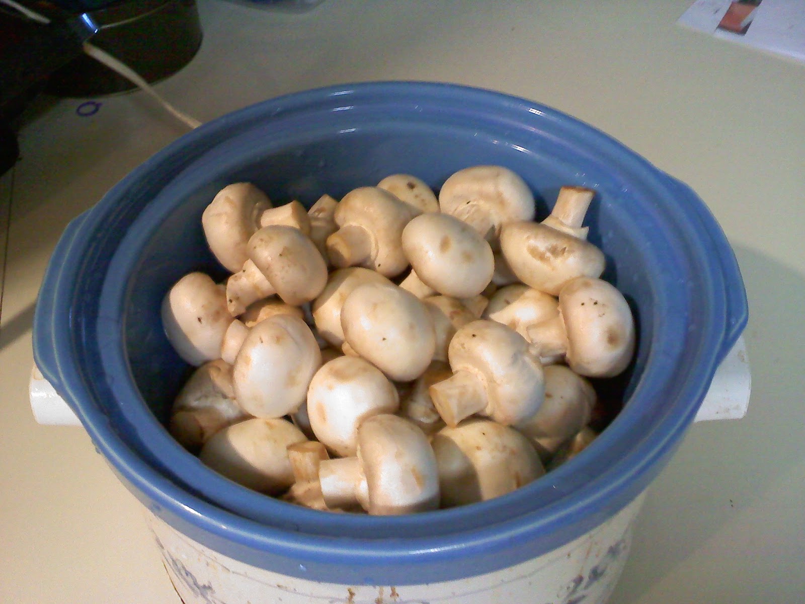USA Recipes Crock Pot mushrooms