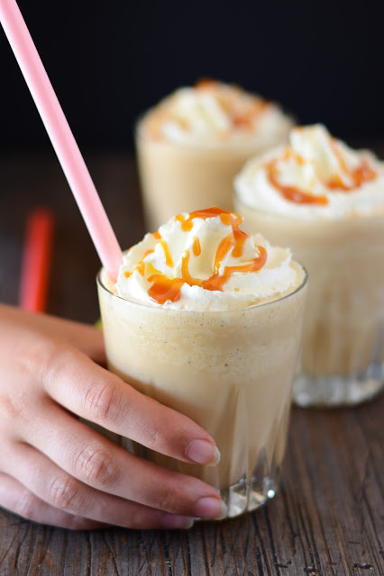 Frappuccino au caramel au beurre salé