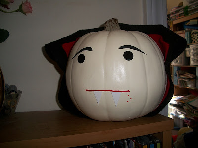 How to make a Vampire Pumpkin