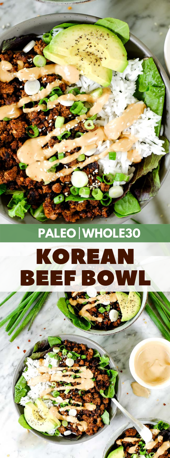 KOREAN BEEF BOWL (PALEO + WHOLE30) #dietrecipes #koreanfood KOREAN BEEF BOWL (PALEO + WHOLE30) #dietrecipes #koreanfood