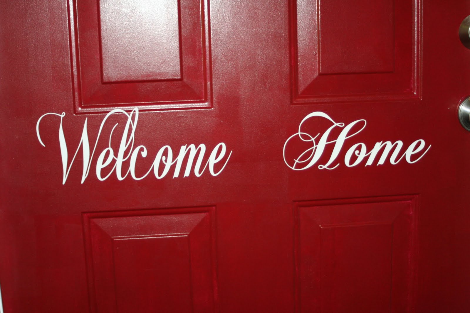 My Mind - My Life: Vinyl Door Decor