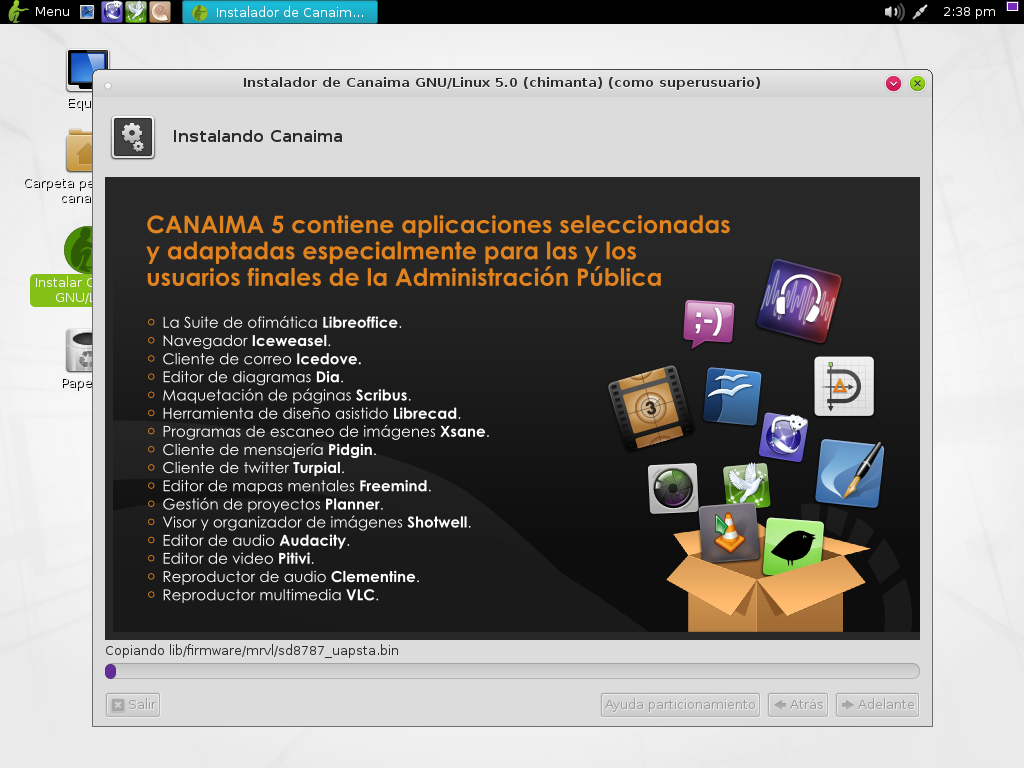 Cómo Instalar Canaima 5.0 GNU/LINUX - SoporteCanaima