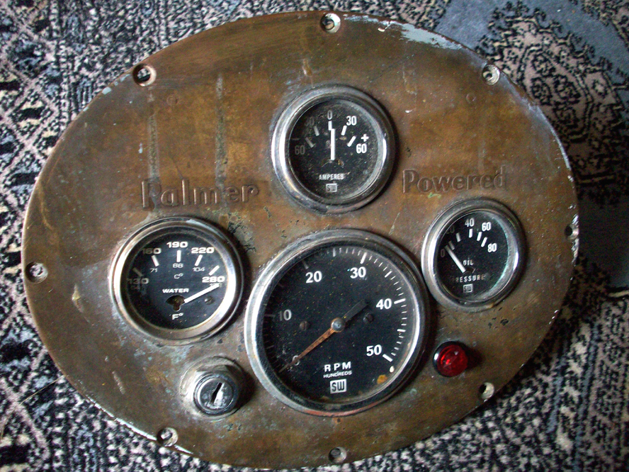 Deadly Curves Stewart Warner Boat Gauge Panels