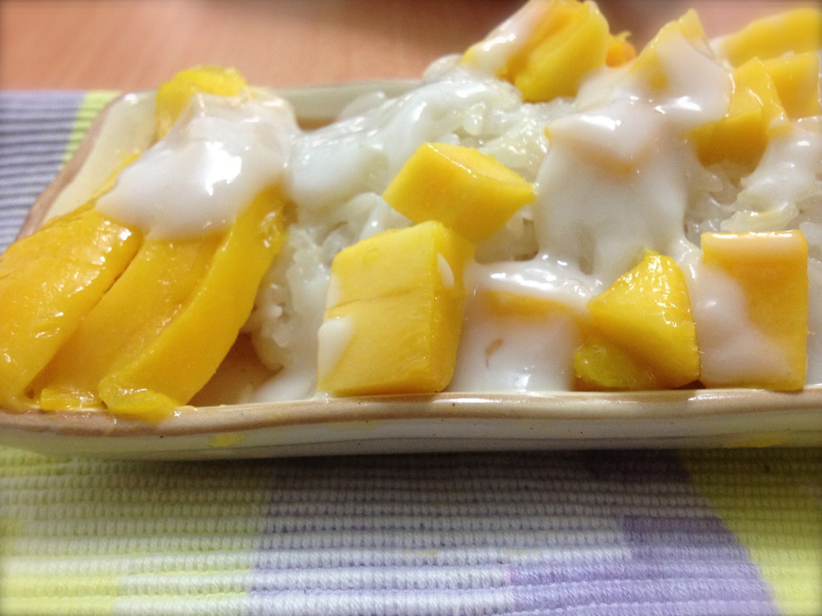 We Have a Lovely Home: Classic Scrumptious Thai Sticky Rice With Mango