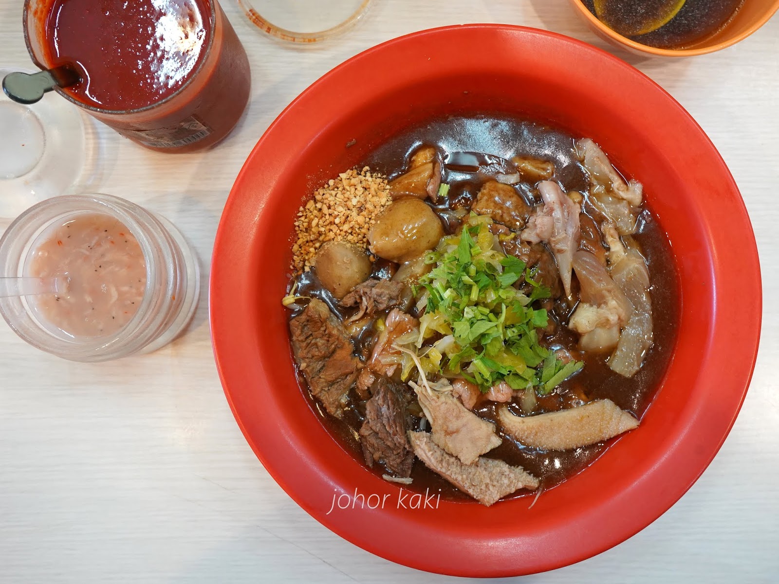 Authentic Hock Lam Street Popular Beef Kway Teow Noodles Menu & Review North Canal Road