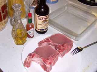 Pork chops etc.
