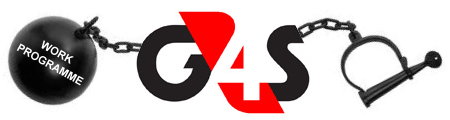 G4S WORK PROGRAMME PROTEST