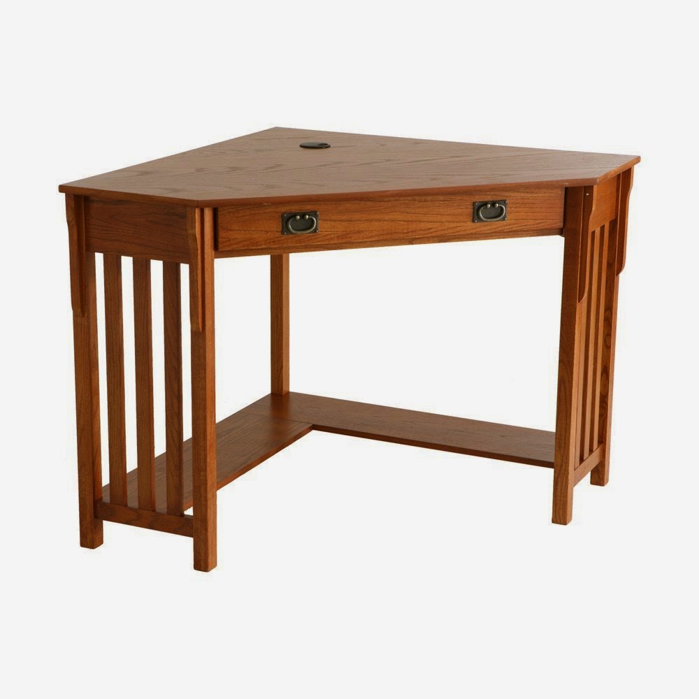 Corner Computer Desks Oak Corner Computer Desks