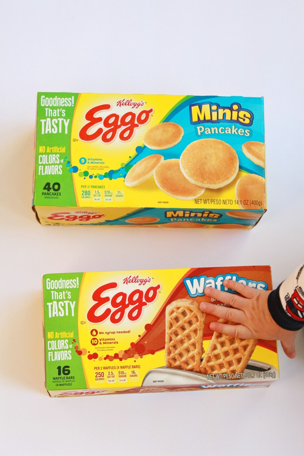 Tobins' Tastes Cinnamon Brown Sugar Apple Eggo Wafflers