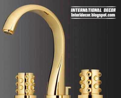 gold bathroom taps -&#160bath taps -&#160golden taps
