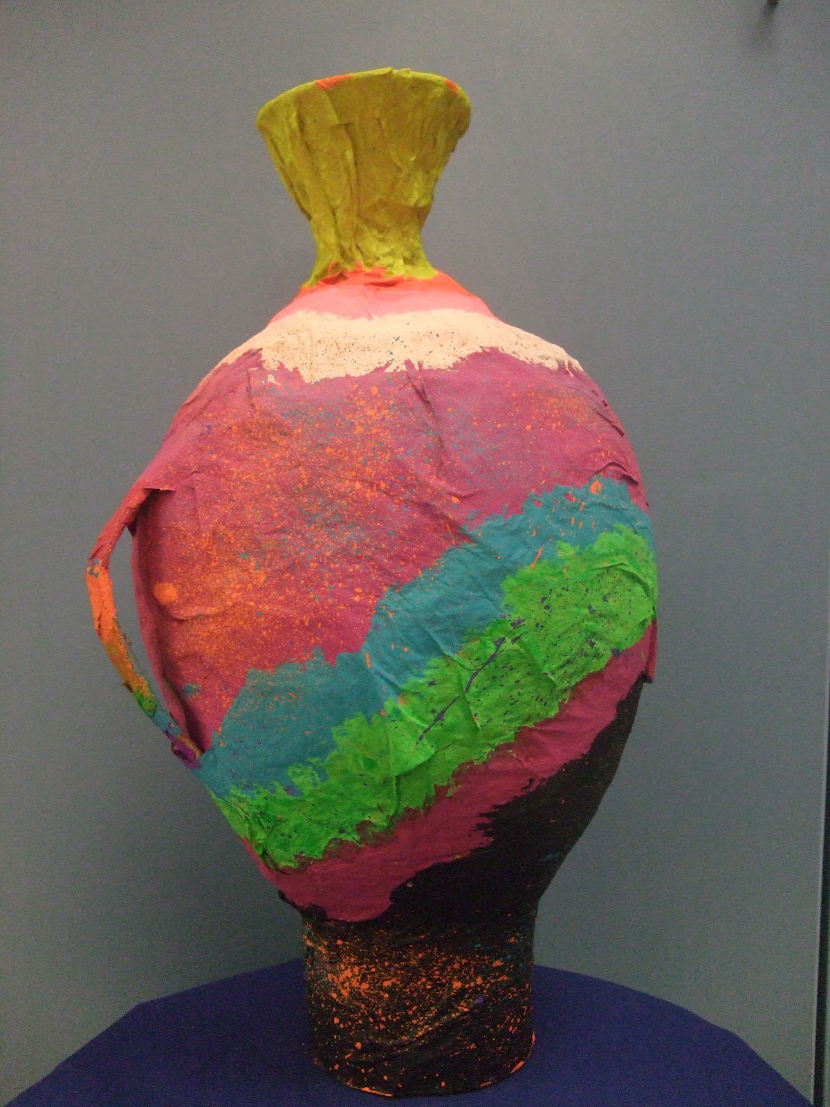 Starry Knights Papier Mache Urns