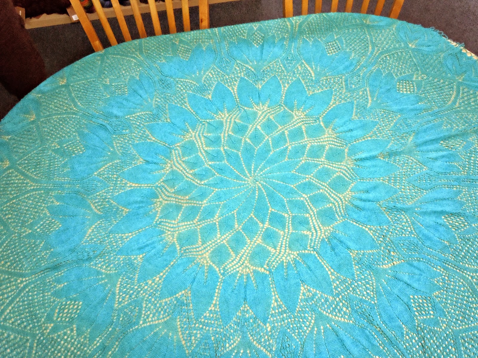handmade knitted shawls