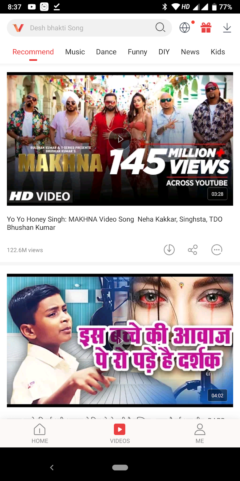 youtube to video download vidmate